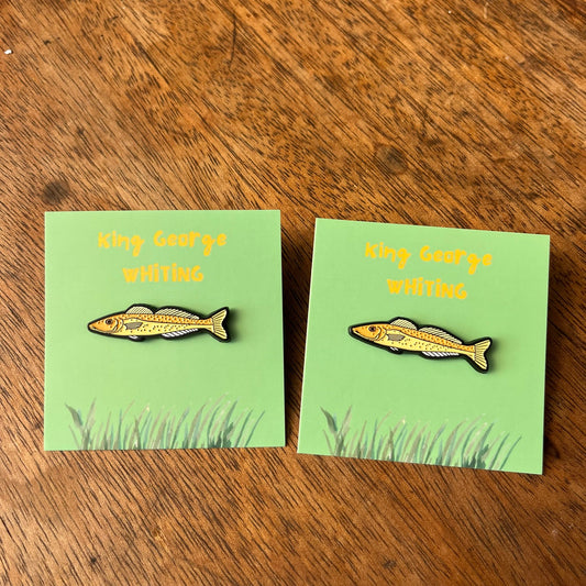 King George Whiting Pin