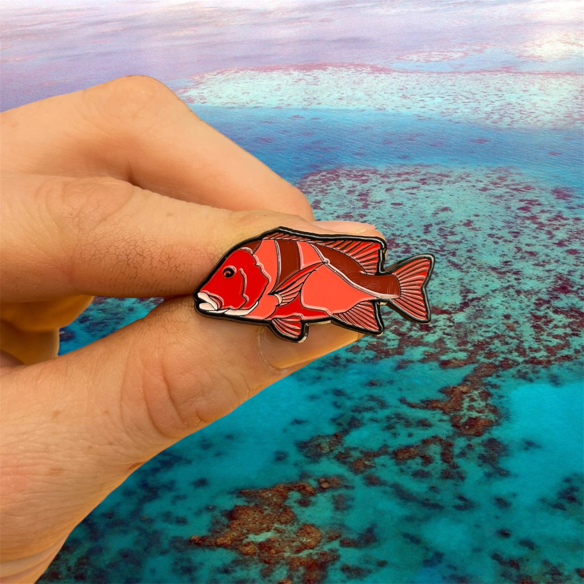 Red Emperor Pin